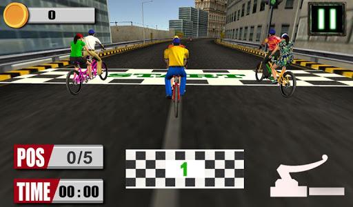 bi cycle race - Gameplay image of android game