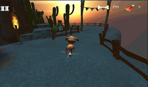 dog bash 3D - Gameplay image of android game