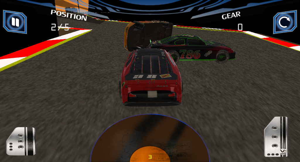۳D car racing - عکس بازی موبایلی اندروید