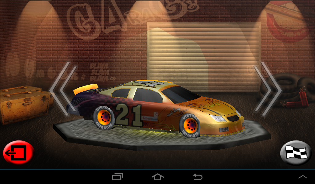 ۳D car racing - عکس بازی موبایلی اندروید