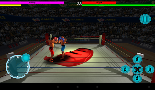 3D boxing game - Gameplay image of android game