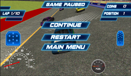 Car Drift 3D Racing track - Gameplay image of android game