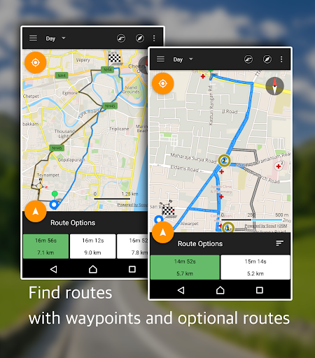 Offline Map Navigation - عکس برنامه موبایلی اندروید