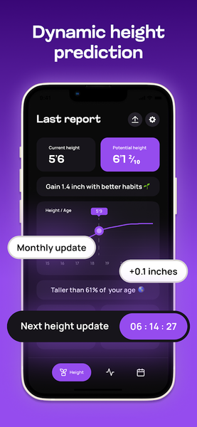 Taller - Maximize your height - Image screenshot of android app