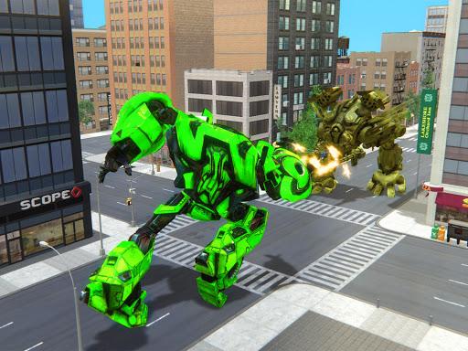 Car Transformation Robot Games - Gameplay image of android game