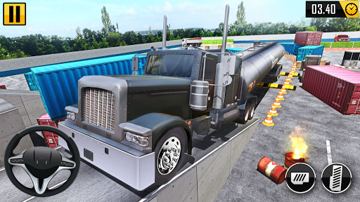 Cargo Truck Parking Games 3D - Image screenshot of android app