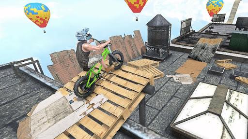 Mega Ramp Stunts Race - BMX Bike Racing Game 2020 - Image screenshot of android app