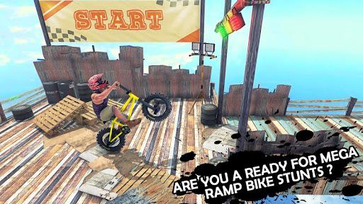 Mega Ramp Stunts Race - BMX Bike Racing Game ۲۰۲۰ - عکس برنامه موبایلی اندروید