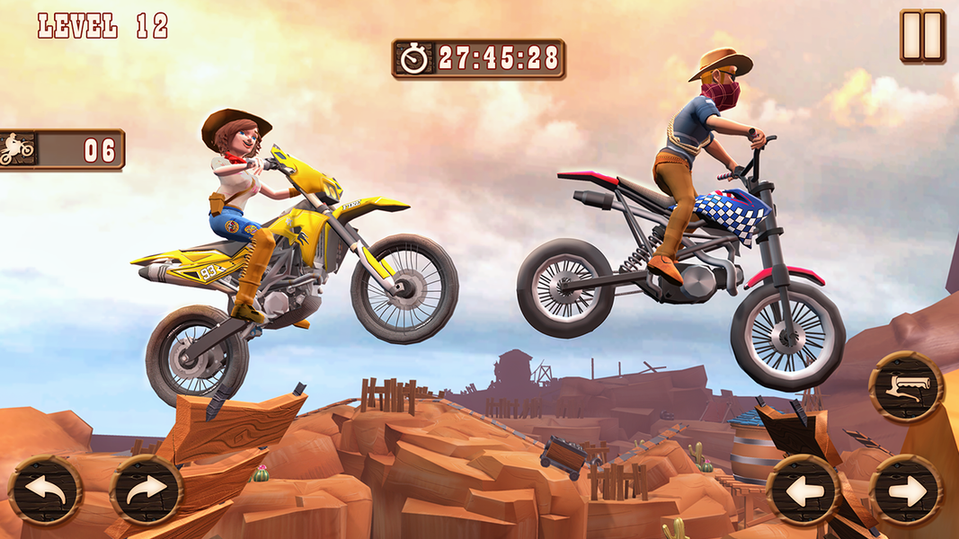 Mountain Bike Racing Games 3D - Gameplay image of android game