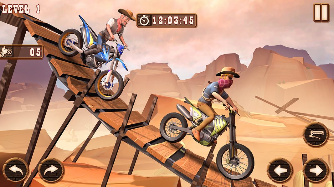 Mountain Bike Racing Games 3D - عکس بازی موبایلی اندروید