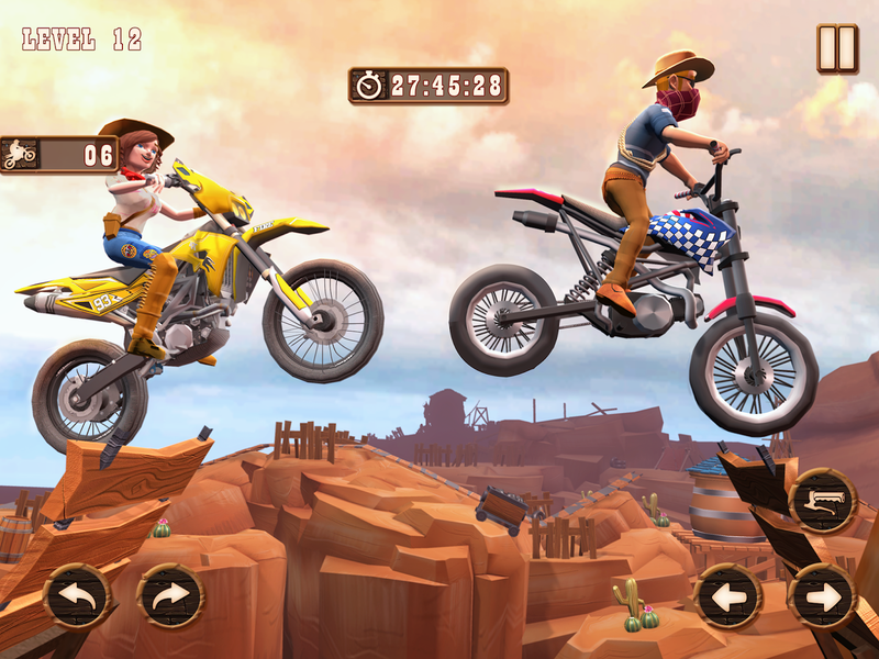 Mountain Bike Racing Games 3D - Gameplay image of android game