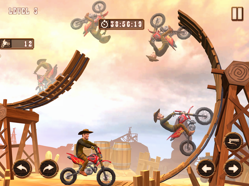 Mountain Bike Racing Games 3D - Gameplay image of android game