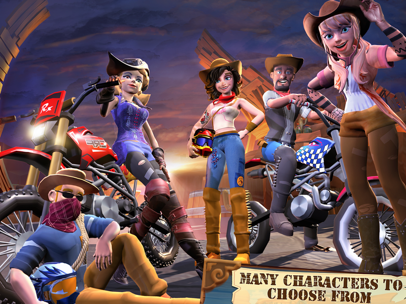 Mountain Bike Racing Games 3D - Gameplay image of android game