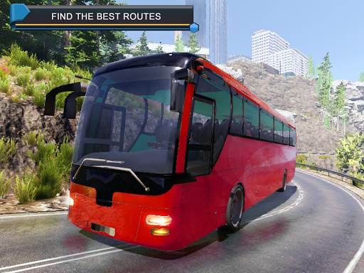 Euro Bus Driving Simulator: Transporter Game 2020 - Image screenshot of android app