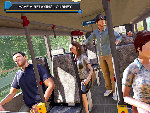 Euro Bus Driving Simulator: Transporter Game 2020 - Image screenshot of android app
