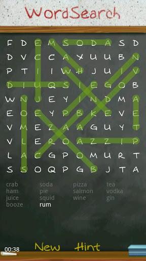 Word Search Unlimited - Gameplay image of android game