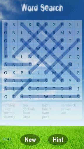 Word Search Unlimited - Gameplay image of android game