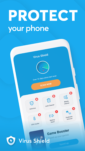 Virus Shield: Phone Cleaner & Antivirus – Booster - Image screenshot of android app