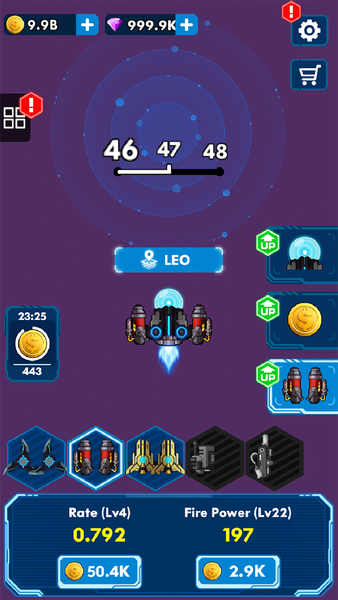 Virus Invaders-Shooting Game - Gameplay image of android game