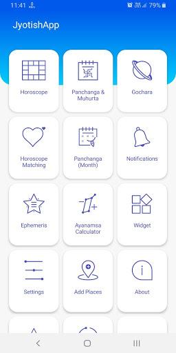 JyotishApp - Astrology Jyotish - Image screenshot of android app