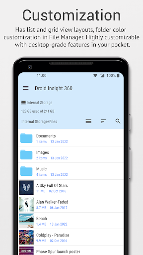 MageStart ۳۶۰: File Manager - عکس برنامه موبایلی اندروید