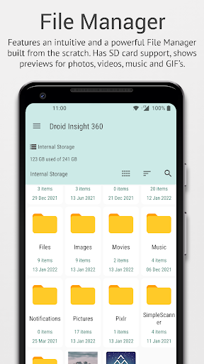 MageStart ۳۶۰: File Manager - عکس برنامه موبایلی اندروید
