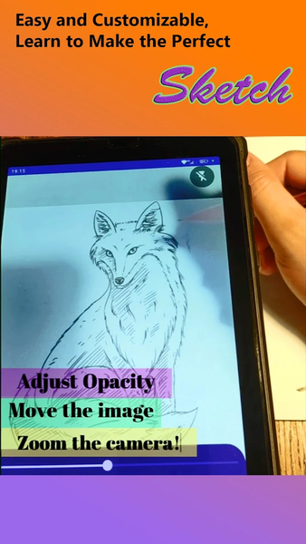 Draw AR Camera Trace Anime AI - عکس برنامه موبایلی اندروید