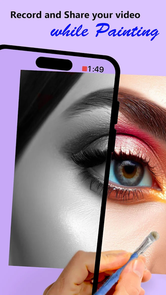 Draw AR Camera Trace Anime AI - عکس برنامه موبایلی اندروید