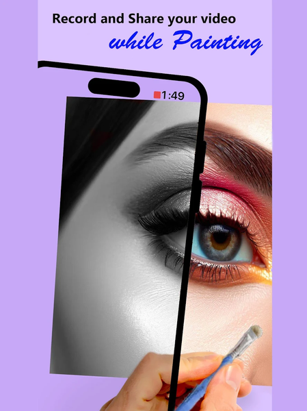 Draw AR Camera Trace Anime AI - عکس برنامه موبایلی اندروید