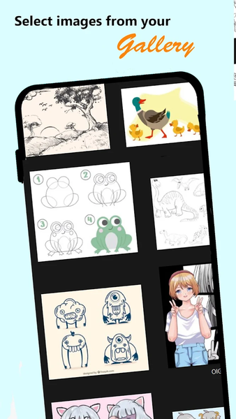 Draw AR Camera Trace Anime AI - عکس برنامه موبایلی اندروید