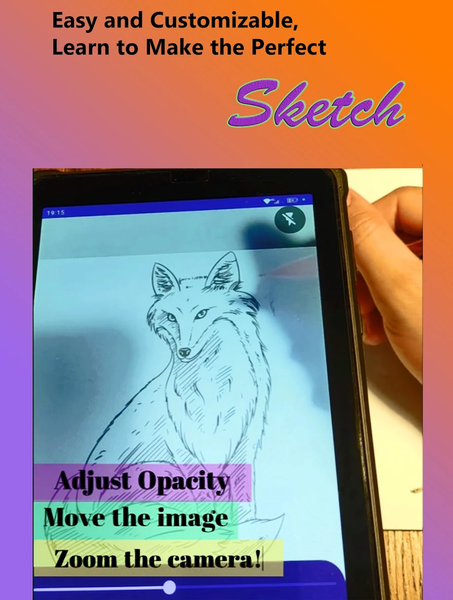 Draw AR Camera Trace Anime AI - عکس برنامه موبایلی اندروید