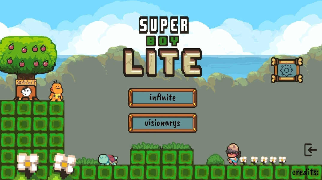 Super Boy Lite - Gameplay image of android game