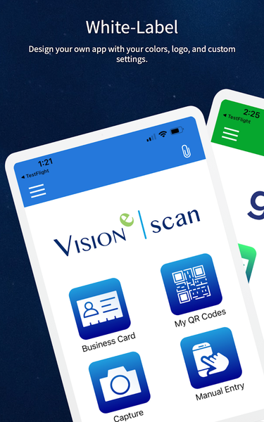 Visione Digital Business Cards - عکس برنامه موبایلی اندروید