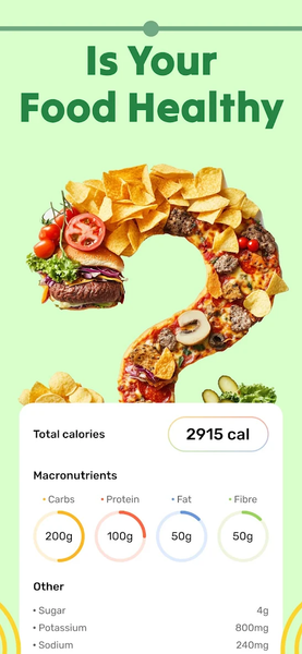 Eatwise AI: Calorie Estimator - Image screenshot of android app