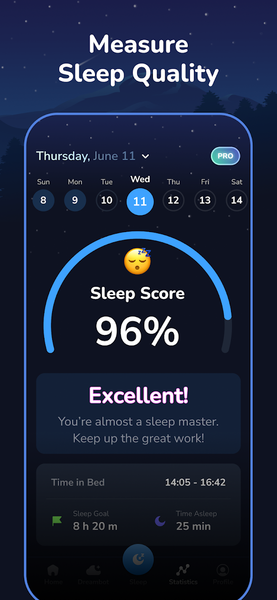 Sleepway: Sleep Tracker, Sound - عکس برنامه موبایلی اندروید