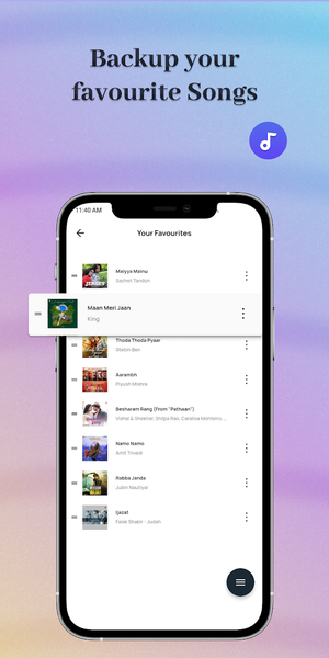 ViaMusic Music Player - عکس برنامه موبایلی اندروید