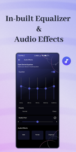ViaMusic: MP3 Music Player App - Image screenshot of android app