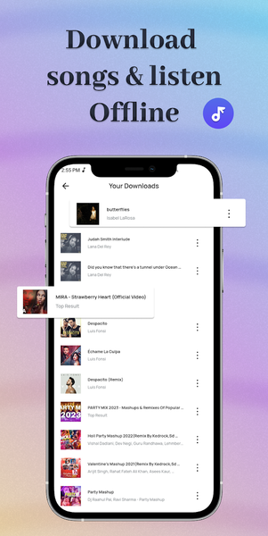 ViaMusic: MP3 Music Player App - Image screenshot of android app