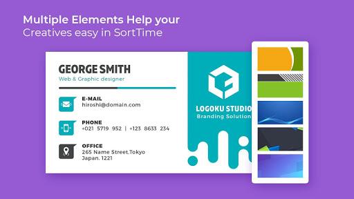 Business Card Maker - عکس برنامه موبایلی اندروید