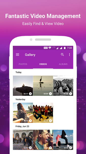 Gallery - Vault & Recycle Bin - Image screenshot of android app