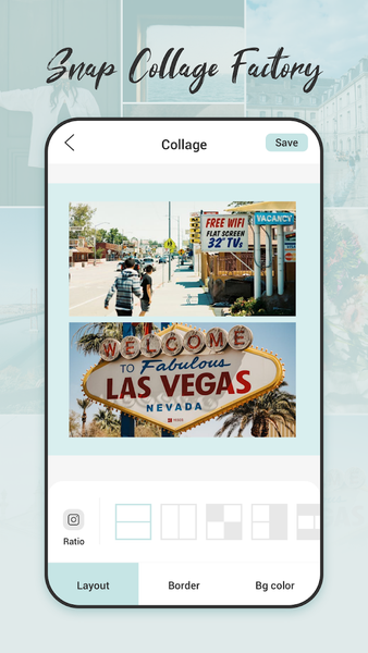 Snap Collage Factory - عکس برنامه موبایلی اندروید