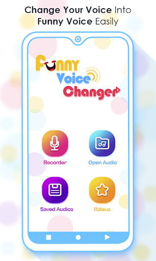 Voice Changer - Funny Recorder - عکس برنامه موبایلی اندروید