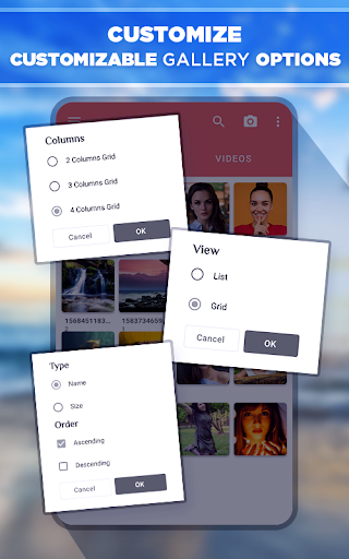 Gallery hide photos and video - عکس برنامه موبایلی اندروید