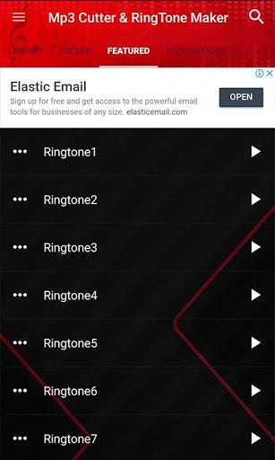 Ringtone Maker | Mp3 Cutter - Image screenshot of android app