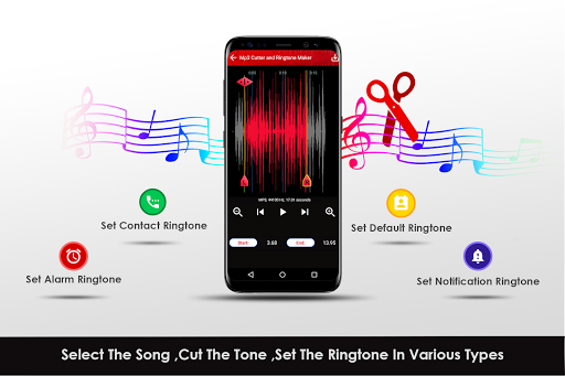 Ringtone Maker | Mp3 Cutter - Image screenshot of android app