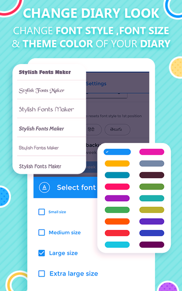 Voice Diary with Lock ۲۰۲۴ - عکس برنامه موبایلی اندروید
