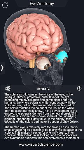 My Eye Anatomy - عکس برنامه موبایلی اندروید
