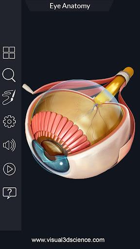 Eye Anatomy Pro. - عکس برنامه موبایلی اندروید