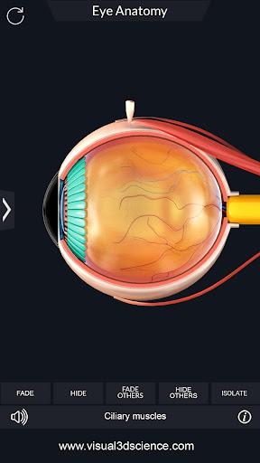 Eye Anatomy Pro. - عکس برنامه موبایلی اندروید