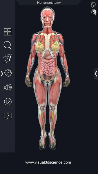 Human Anatomy - عکس برنامه موبایلی اندروید
